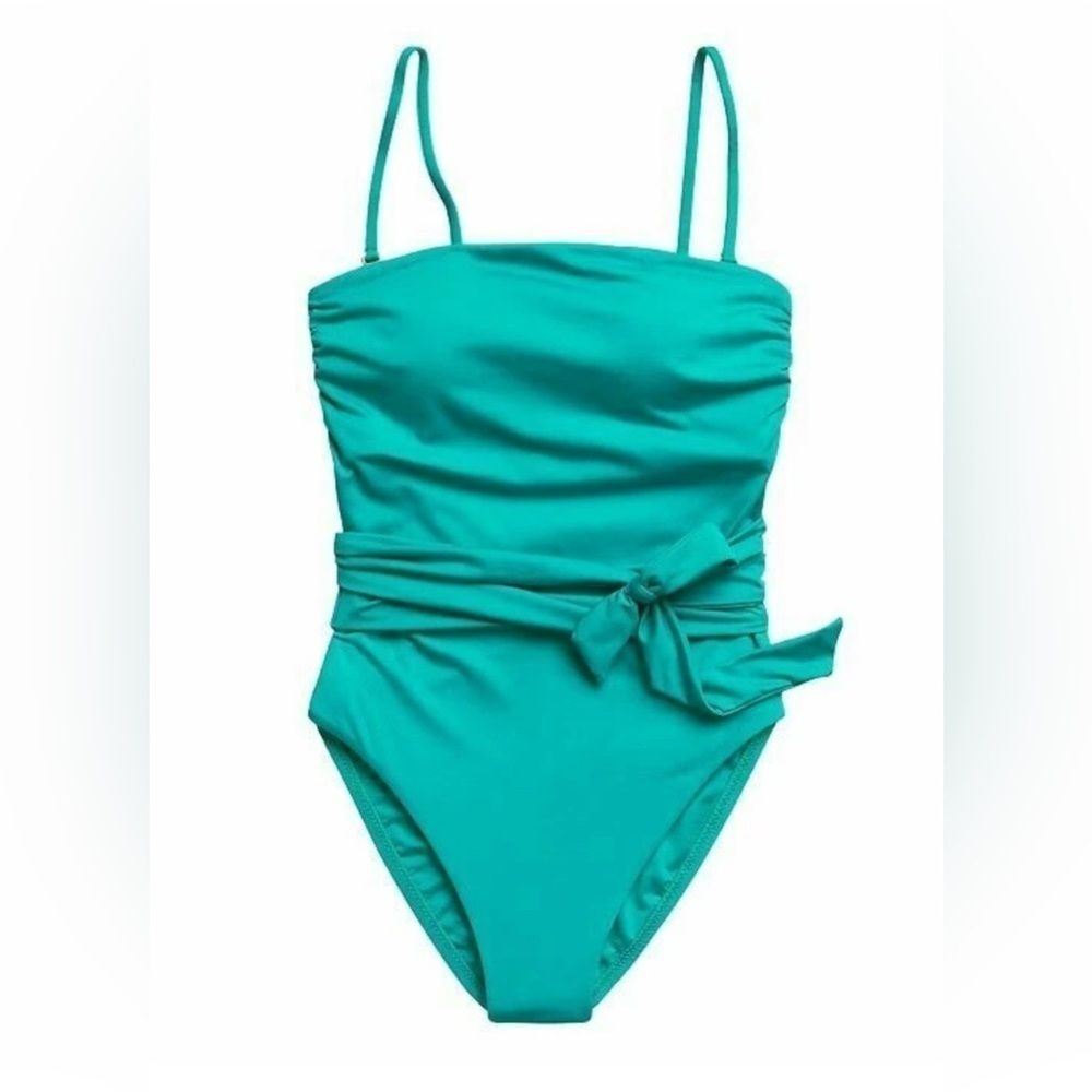 NWT Vitamin A Turquise Ocean Marylyn One piece Swimsuit Sz 6/S
